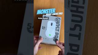 Monster Pusat Ghost Pro kablosuz mouse kutu açılışı