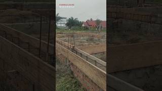 Pekerjaan Sloof Bawah Rumah Type 130 M² | Bukan Lahan Gambut #rumah #construction #viral