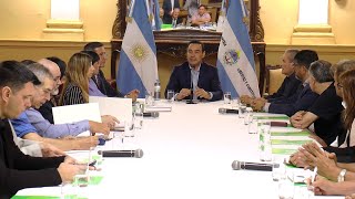 EL GOBERNADOR SE REUNIÓ CON PASTORES EVANGÉLICOS PARA LA AGELIZACIÓN DE PERSONERÍA JURÍDICA