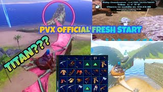 ARK MOBILE OFFICIAL PVX FRESH START||ark mobile official server||BREEDING AND FARMING||