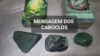 MENSAGEM DOS CABOCLOS +SUPER CHAT $25 PERGUNTA OBJETIVA #tarô #baralhocigano