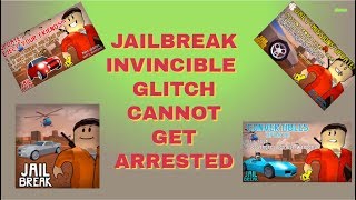 ROBLOX JAILBREAK BEST GLITCH EVER UNLIMITED HEALTH (INVINCIBLE) (MUST READ DESC)