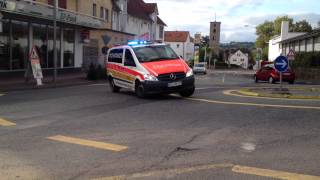 NEF Rotenburg 18-82 mit Pressluft im Kreisel