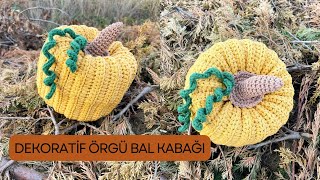 🎃ÖRGÜ BAL KABAĞI- ÇOCUK ODASI ÖRGÜ KIRLENT 🎃