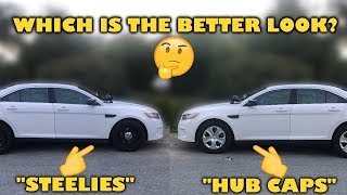 The better look? Steelies vs Hub caps!