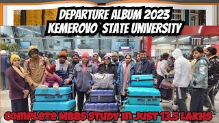 Capturing Moments: ITCS Student's Departure Album2023 Kemerovo State University-Study MBBS in Russia