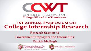 2018 Internship Symposium-Patrick McHugh