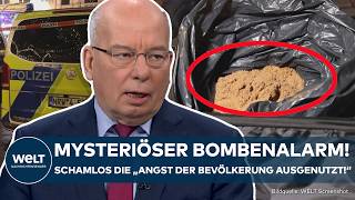 RAINER WENDT: "Angst der Bevölkerung wird ausgenutzt!"! Koffer mit Sand auf Kölner Weihnachtsmärkten