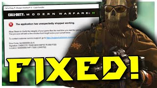 How to Fix Modern Warfare 2 Crashing...