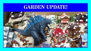 Another Kaiju Invades the Christmas Garden!