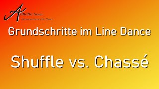 Grundschritte im Line Dance - Shuffle vs. Chassé