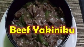 Resep Mantap Memasak Beef Yakiniku