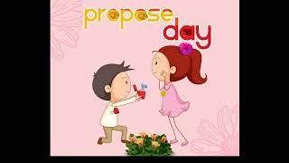 Happy Propose Day #valentine_week