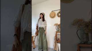 【GRWM】-お出かけ秋コーデ🧸🌿 #shorts  #153cm