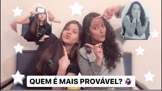 quem é mais provável ft. melhor amiga 🔥