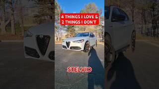 4 THINGS I LOVE and 2 THINGS I DON'T about the 2024 Alfa Romeo Stelvio!