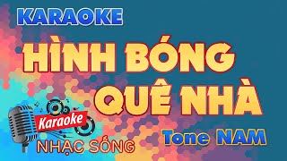 Hình Bóng Quê Nhà Karaoke - Tone NAM  - Karaoke Nhạc Sống Sóc Trăng