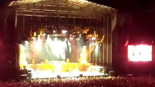 Speed of light, concierto Iron Maiden Sevilla 14 de Julio 2016