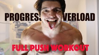 My New PUSH Workout & How I Track PROGRESSIVE OVERLOAD