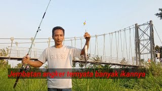 Ikan penunggu !!! Jembatan angker!!akhirnya naik juga!!!