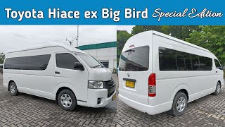 Soldout Toyota Hiace 2016 ex Big Bird || Upgrade Cat, Kulit Jok dan Karpet Untuk Pelanggan Setia