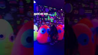 Aliens are Here. Ballon Museum New York. #aliens #museum #newyork #family #viral #shorts