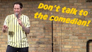 Don't Look At The Comedian!