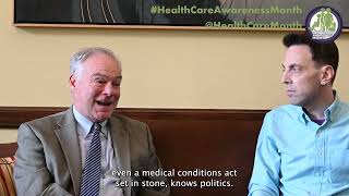 Senator Tim Kaine - "Disease Doesn't Know Politics"