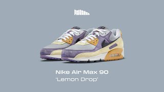 Air Max 90 ‘Lemon drop’ miešajú fialovú, žltú a sivú #podrazkarelease