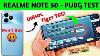 Realme Note 50 PUBG Test [ Realme Note 50 Review Don't Buy 🤬 Lag Non Gyro 😥