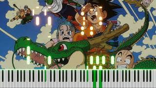 Makafushigi Adventure - Hiroki Takahashi (Dragon Ball OP) Piano