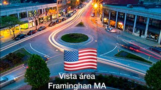 Framingham MA vista aérea!