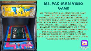 GameRoom with Ms.PAC-MAN Video Game