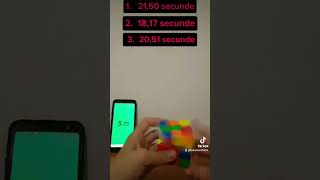 Rezolv de 5 ori cubul rubik  #rubikscube #youtube #cubes #rubik#capcut#music #fuuny#vlog#rubikscube