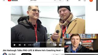 Coach Jim Harbaugh Speaks At March For Life 2024!!: Christian Answers With Pastor Jeff Short #492