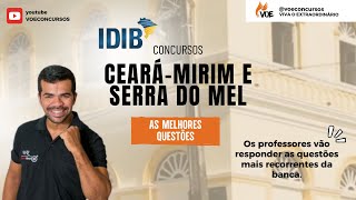 Concursos Ceará-Mirim e Serra do Mel: as melhores questões