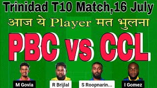 pbc vs ccl dream11 prediction.pbc vs ccl dream11 team.pbc vs ccl.west indies t10 dream11 team today