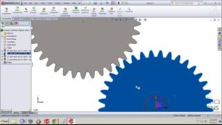 GEAR MATE IN SOLID WORKS