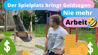 So leicht verdient man Geld ! Beim Sondeln auf dem Spielplatz mit Orx und lustigen Reini