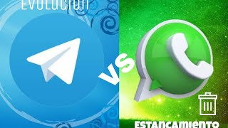 Telegram vs WhatsApp...¿Quien es mejor?