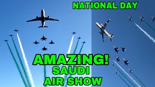 AIR SHOW :SAUDI ARABIA NATIONAL DAY | FULL SHOW | 91th Saudi National Day 2020 |اليوم الوطني السعودي