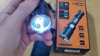 FITORCH M30R 1800 LUMEN TACTICAL FLASHLIGHT 328 METERS BEAM DISTANCE