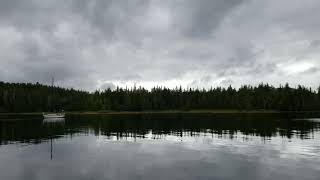 We are in Bella Bella British Columbia Canada.  Anchored alone on this beautiful cove. So peaceful.