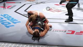 Meisha Tate -Vs- Holly Holm ☆EA SPORTS™ UFC® 2☆