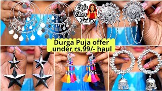 Oxidised Jewelleries under rs.99/- | stylestoreindia jewelleries | Durga puja Navaratri offer