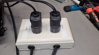 Making a Lamp & Motor Wiring Block