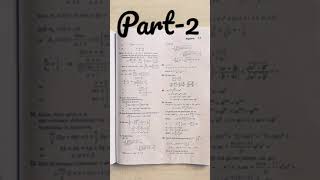 #Bhu Bsc Entrance Exam (maths) 2021||Questions From ALGEBRA For Practice With  Solution|| # shorts