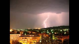 OLUJA NAD PARACINOM, STORM UNDER THE PARACIN CITY-SERBIA