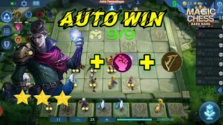 COMBO 6 WRESTLER 6 MARKSMAN + CLAUDE JADI B3 AUTO WIN BOSS - MAGIC CHESS INDONESIA