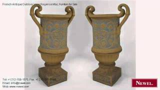 French Antique Outdoor Urns Regence Misc. Furniture for